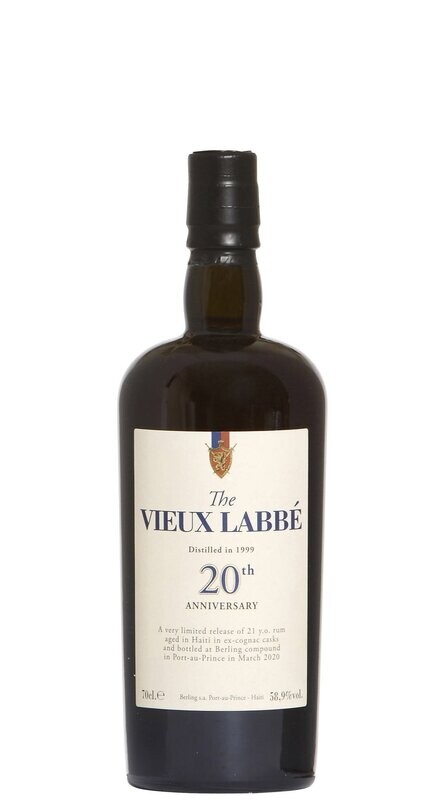 Le Vieux Labbe 20Th Anniversary  RUMRHUM  AGRICOLE 70 cl / 58.9 °VIEUX LABBÉ. HAITI