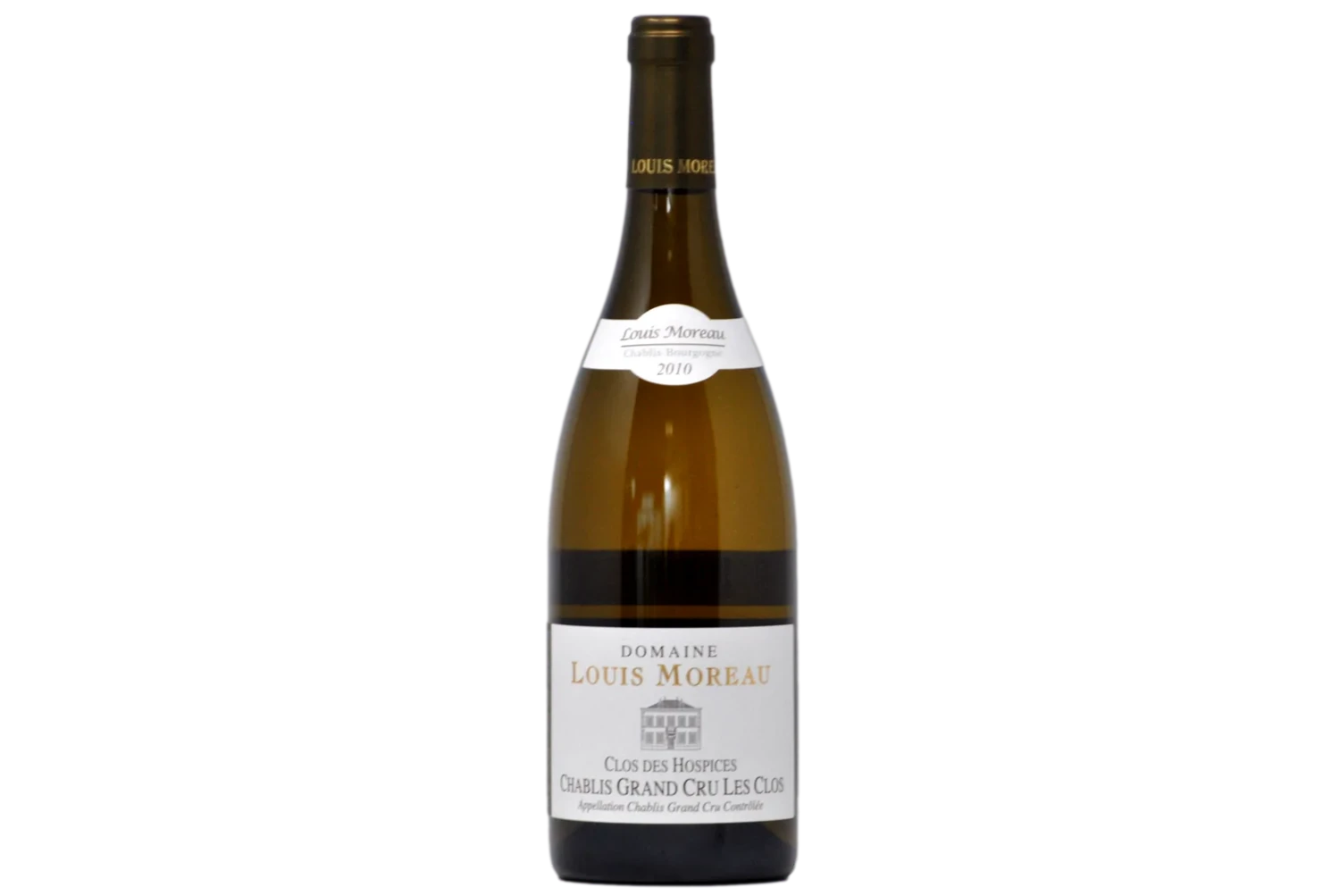 Louis Moreau Chablis AOC Grand Cru  Clos Des  Hospices 2010