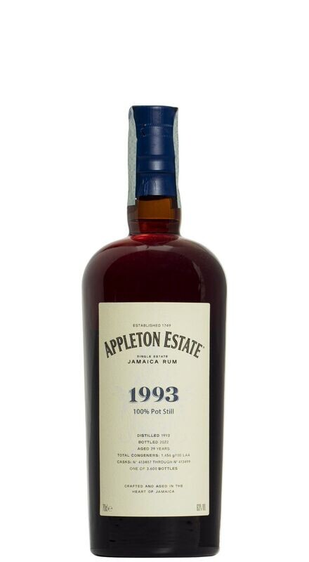 Appleton Estate 1993 Heart Collection APPLETON HEARTS JAMAICA 70 cl / 63°