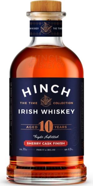 WHISKEY HINCH 10 YO SHERRY CASK FINISH ORIGINEIrlanda ABV %43.00 VOL. ML700