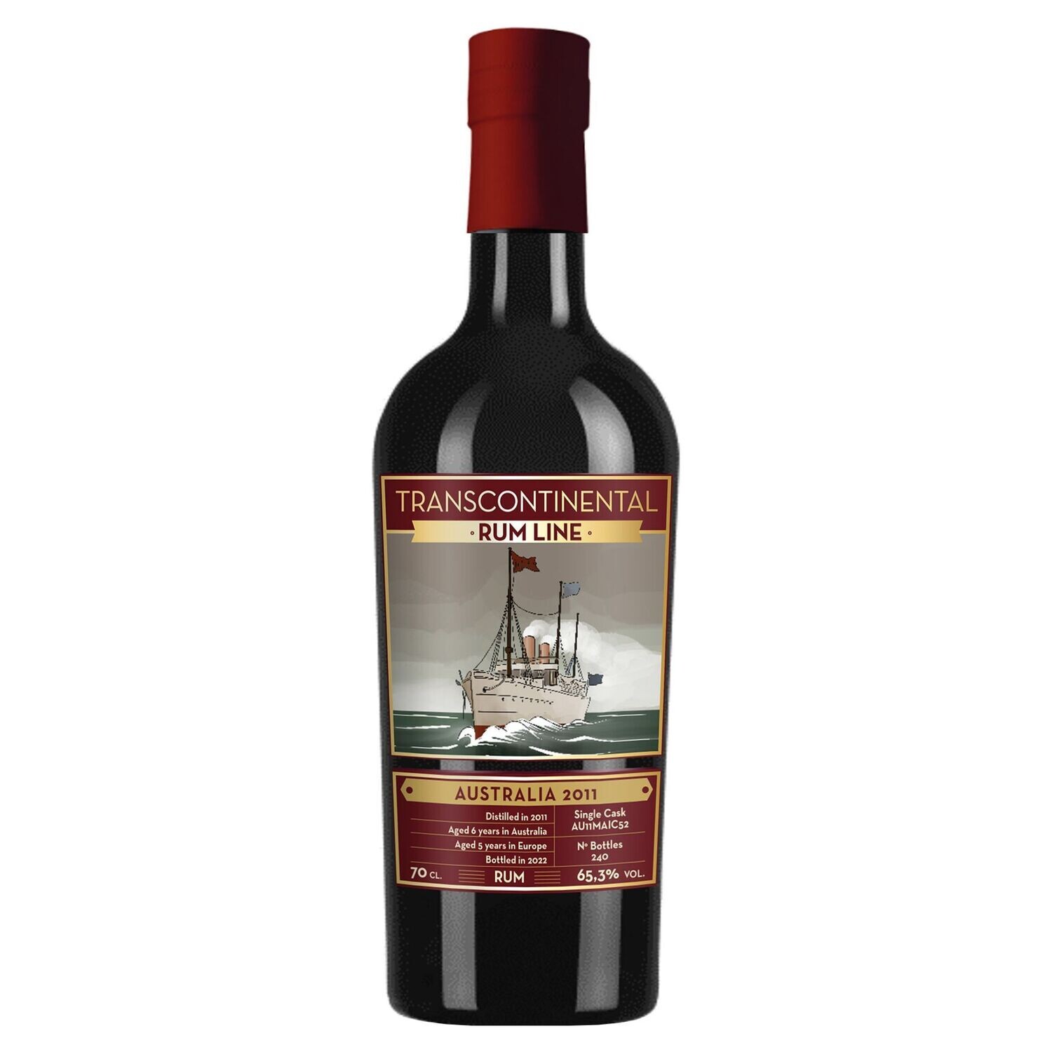RUM
TCRL AUSTRALIA 2011  70 CL 48% VOL