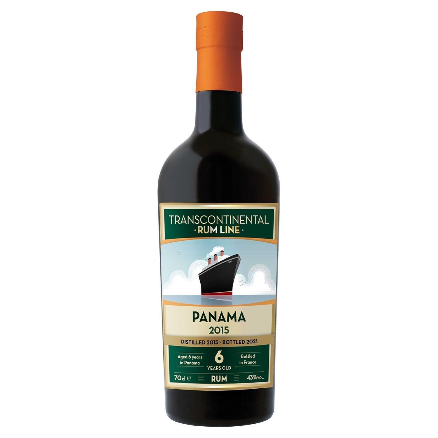 RUM
TCRL PANAMA 6YO 2011    70 cl 43% Vol