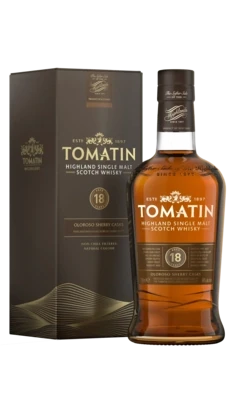 TOMATIN 18 Years Old 70 CL 46 VoL