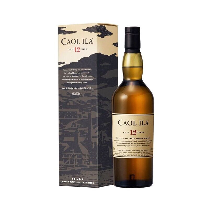 Whisky Caol Ila 12y Single Malt cl70 Astuccio