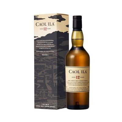 Caol Ila 12 years 0.7l with gift box - Islay Single Malt Scotch