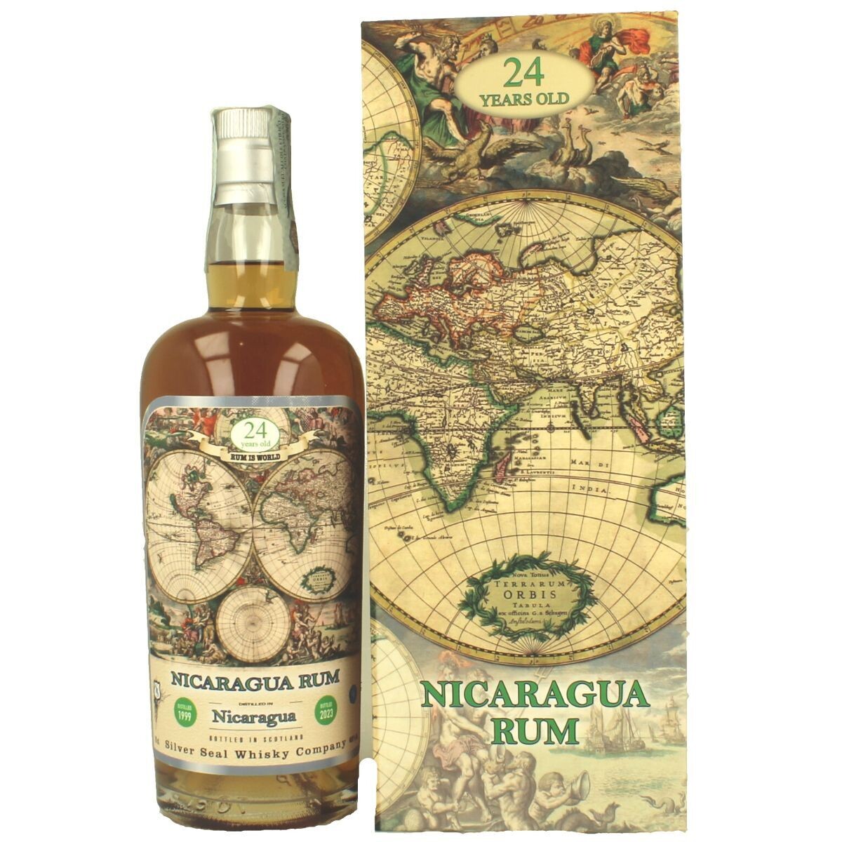 SILVER SEAL RUM NICARAGUA 1999 - 24 YO 70 cl 49,8% vol