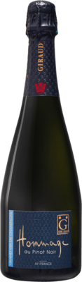 Champagne HENRI GIRAUD HOMMAGE AU PINOT NOIR 750 Ml