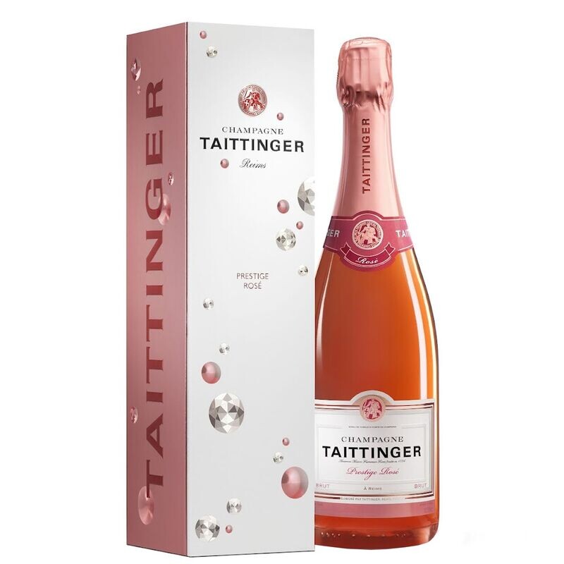 Champagne Taittinger : Prestige Rosé 750 ML  SENZA ASTUICCIO