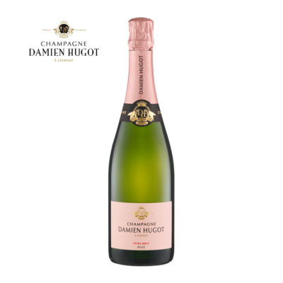 Champagne Brut Rose' - Damien Hugot 750 ml