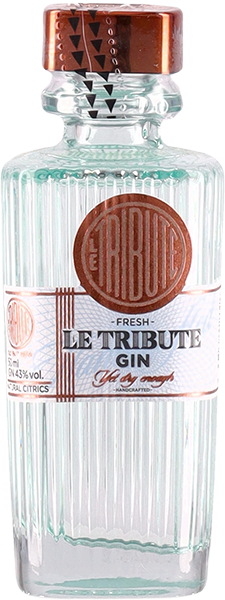 GIN LE TRIBUTE MIGNON 50 ML  43% VOL.