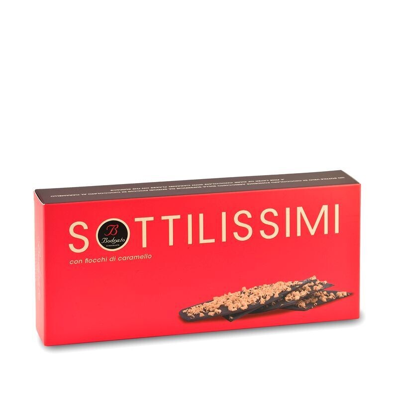 Sottilissimi Bodrato con caramello salato  200g