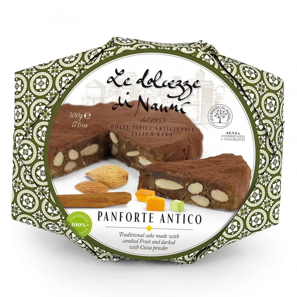 Panforte Antico 500g - Le dolcezze di Nanni