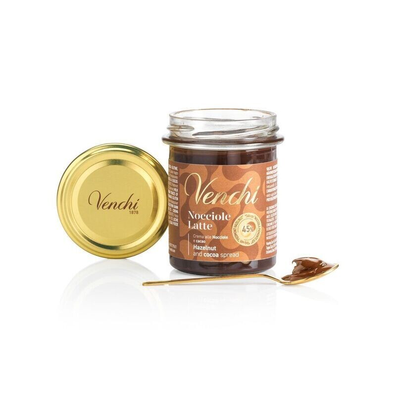 Crema spalmabile latte e nocciole 200g   - Venchi