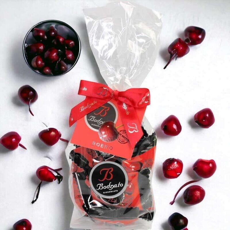 Sacchetto boero fondente senza nocciolo - Bodrato    150g