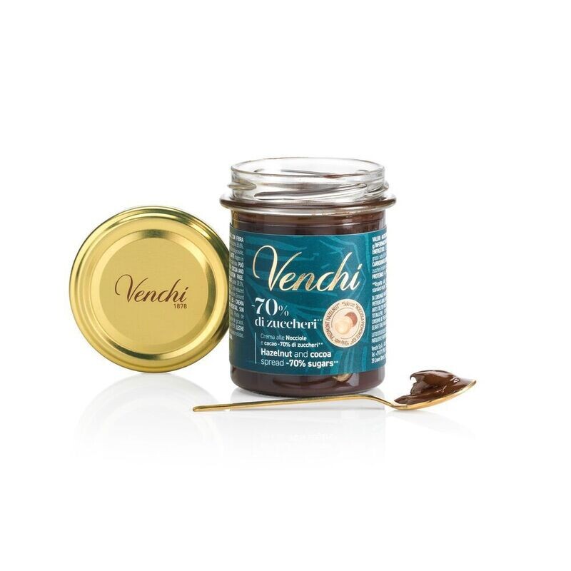 Crema spalmabile nocciola con -70% di zuccheri  - Venchi