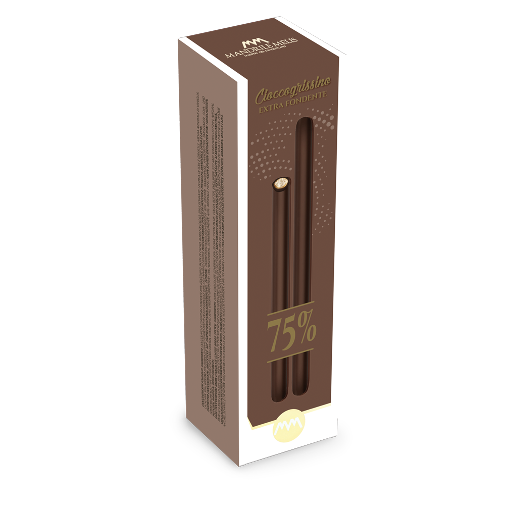 Mandrile Melis Cioccogrissini extra fondente (75%) 150 gr