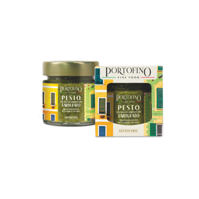 Pesto tartufato con basilico genovese - Portofino 100g