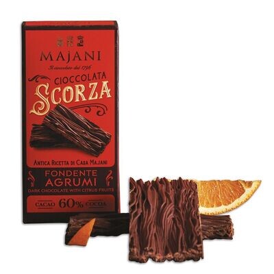 Cioccolata Scorza Fondente 60% agli Agrumi - Majani