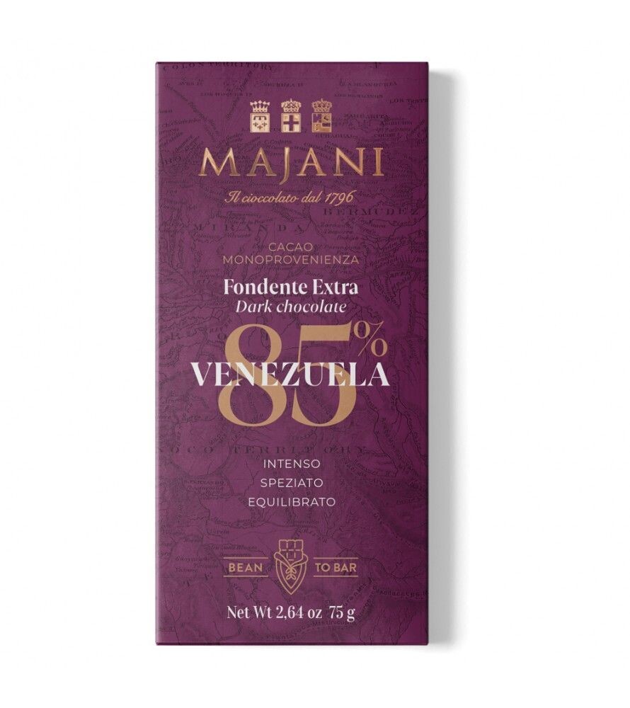 Tavoletta Cioccolato Fondente Venezuela 85% - Majani