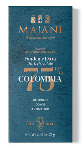 Tavoletta Fondente Colombia 75%  - Majani
