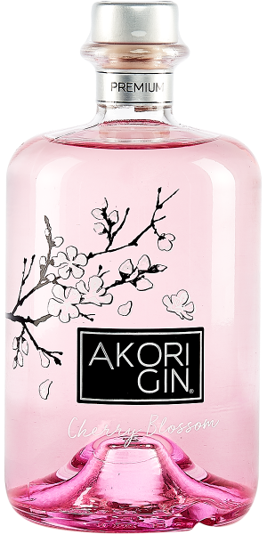 GIN AKORI CHERRY BLOSSOMORIGINE  ABV %40.00   VOL. ML700