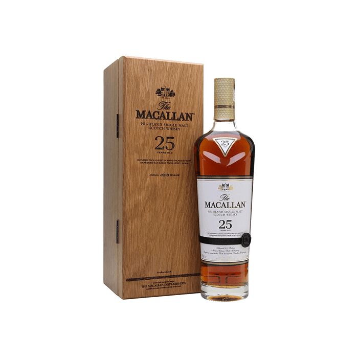 The Macallan 25 Years Old 2023 700 ml - vol.43 % Con astuccio in legno