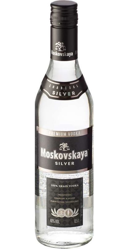 VODKA MOSKOVSKAYA SILVER 700 ml - vol. 40 %