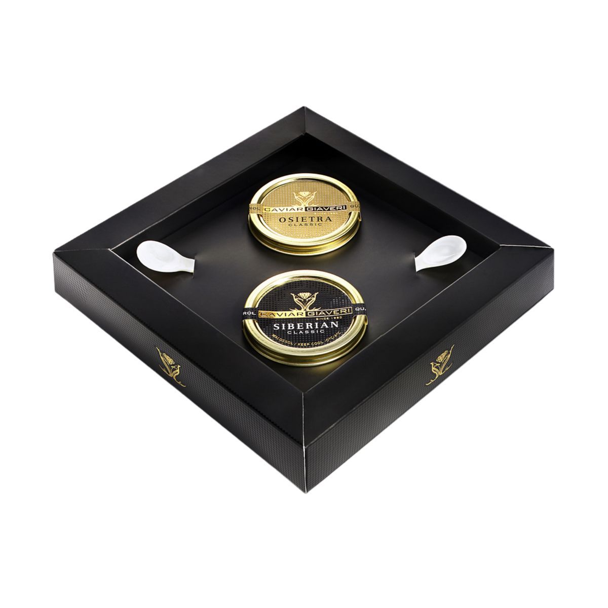 Caviar Box - The King and the Queen GIAVERI 2 diverse tipologie da 30 grammi
