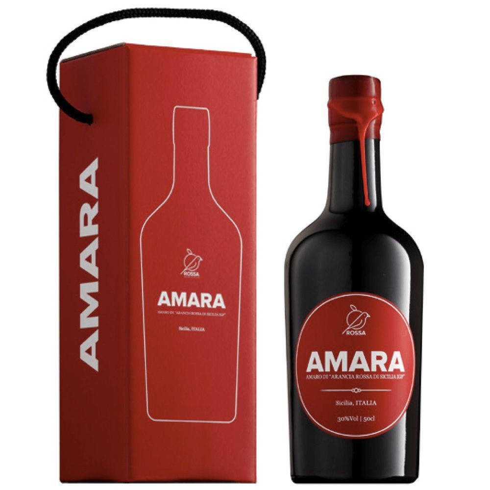 Amara Liquore Amaro Di Arancia Di Sicilia 1,5 lt - vol. 30 % Astuccio