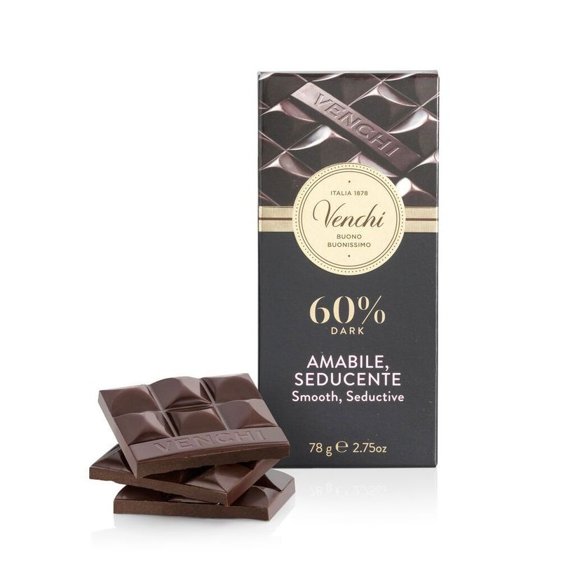 Venchi Tavoletta Amabile Seducente 60 % - 78 gr