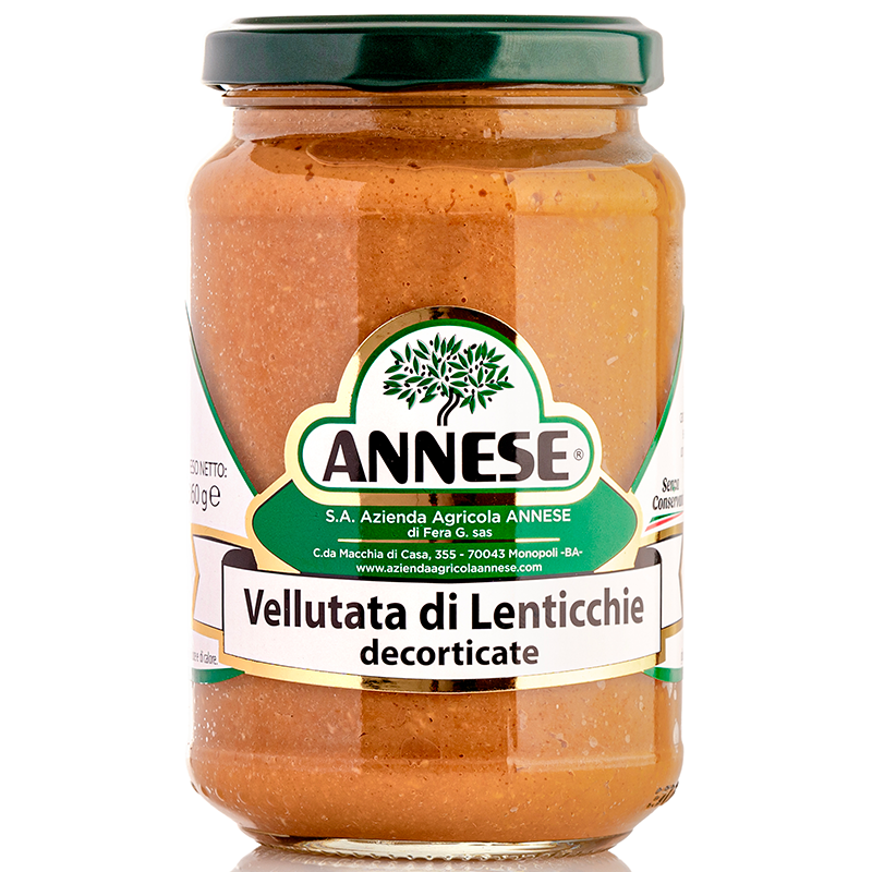 Annese Vellutata di Lenticchie decorticate 360 gr