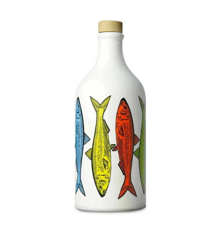 Olio Extravergine di Oliva Fruttato Intenso in Orcio Pesci 500ml - Frantoio Muraglia