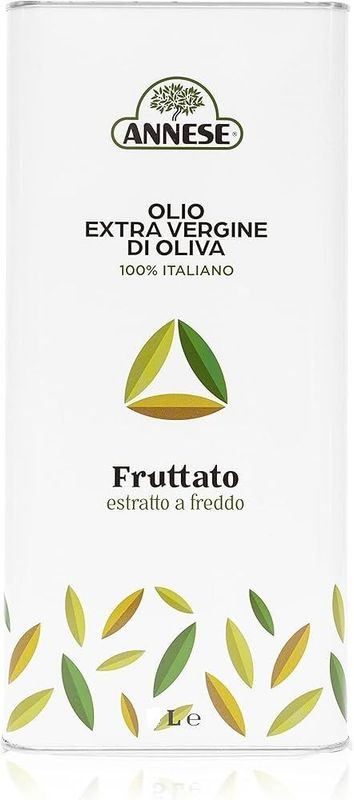 Annese Olio Extra Vergine di Oliva Fruttato estratto a freddo – Latta 1 LT