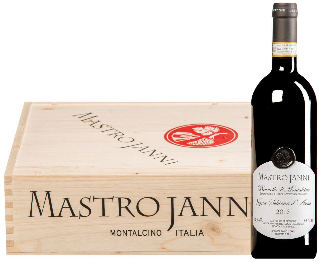 Mastrojanni Vigna Schiena d'Asino Brunello di Montalcino 2016 DOCG 750 ml - vol.15 %