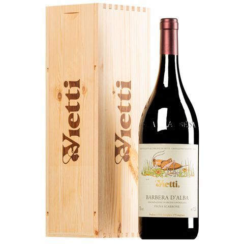 Barbera d'Alba Vigna Scarone 2022  Vietti  150  Cl cassa Legno da 1 BT MAGNUM