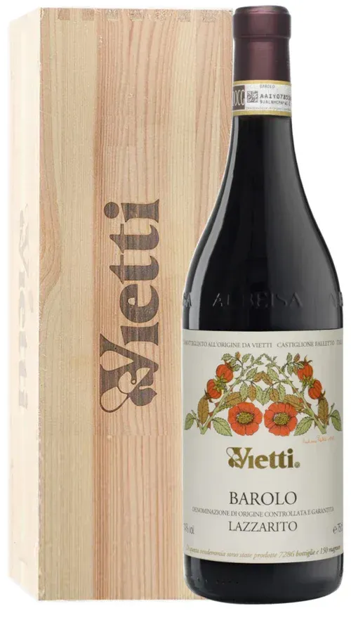 Barolo Lazzarito  2018  Vietti  150  Cl cassa Legno da 1 BT MAGNUM