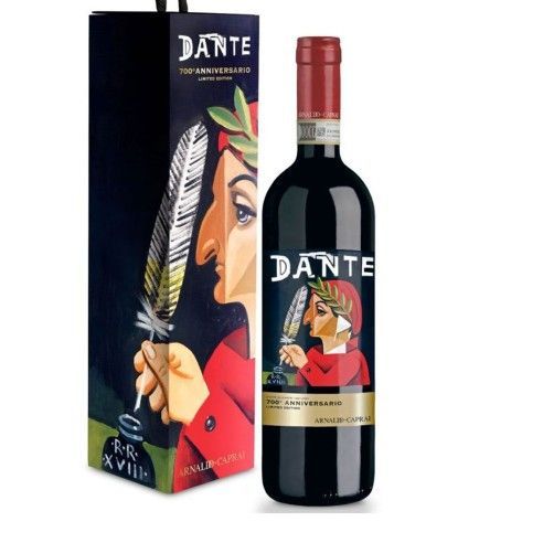 Montefalco Sagrantino Caprai4Love “DANTE” 700° anniversario 2020 750 ml - vol. astuccio