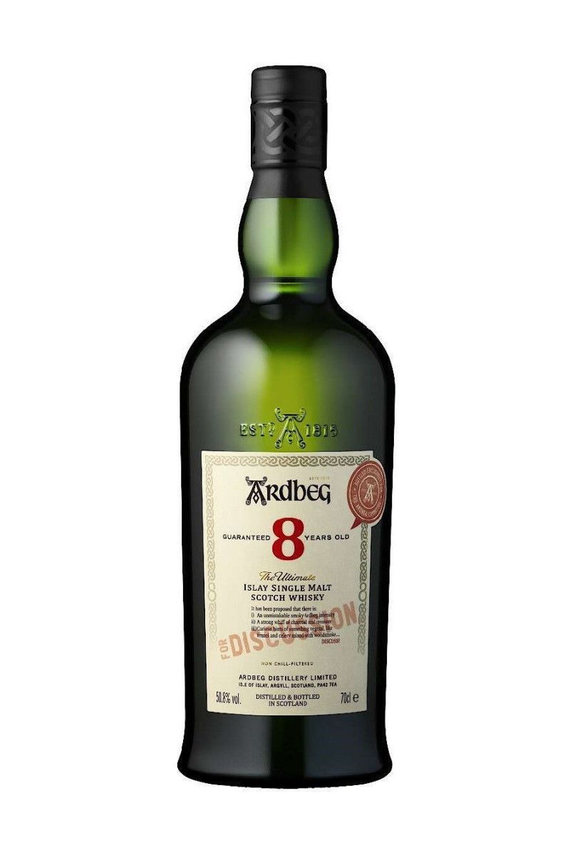 Ardbeg 8 YO for discussion 70o ml - vol.50,8 %