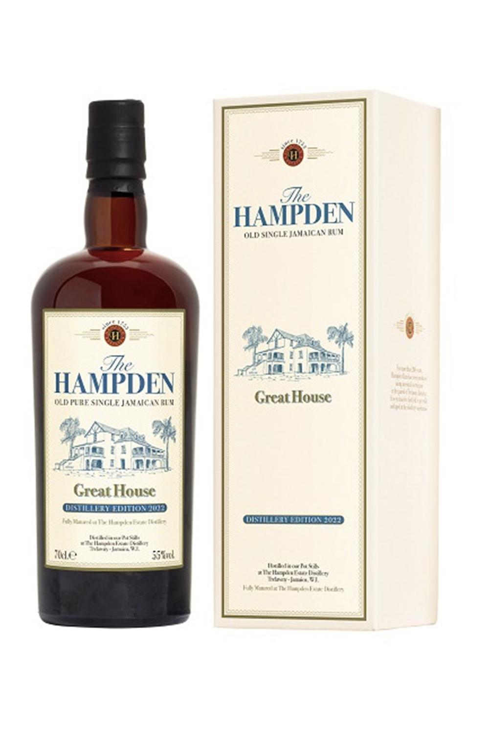 Hampden Great House Distillery Edition 2022    70 cl / 57° Jamaica