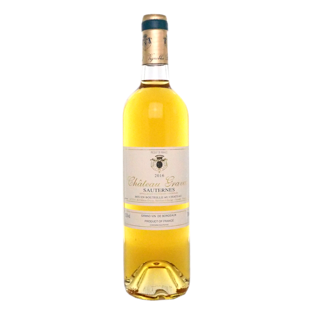 Chateau Gravas Sauternes 2016 750 ml - vol. 12,5%