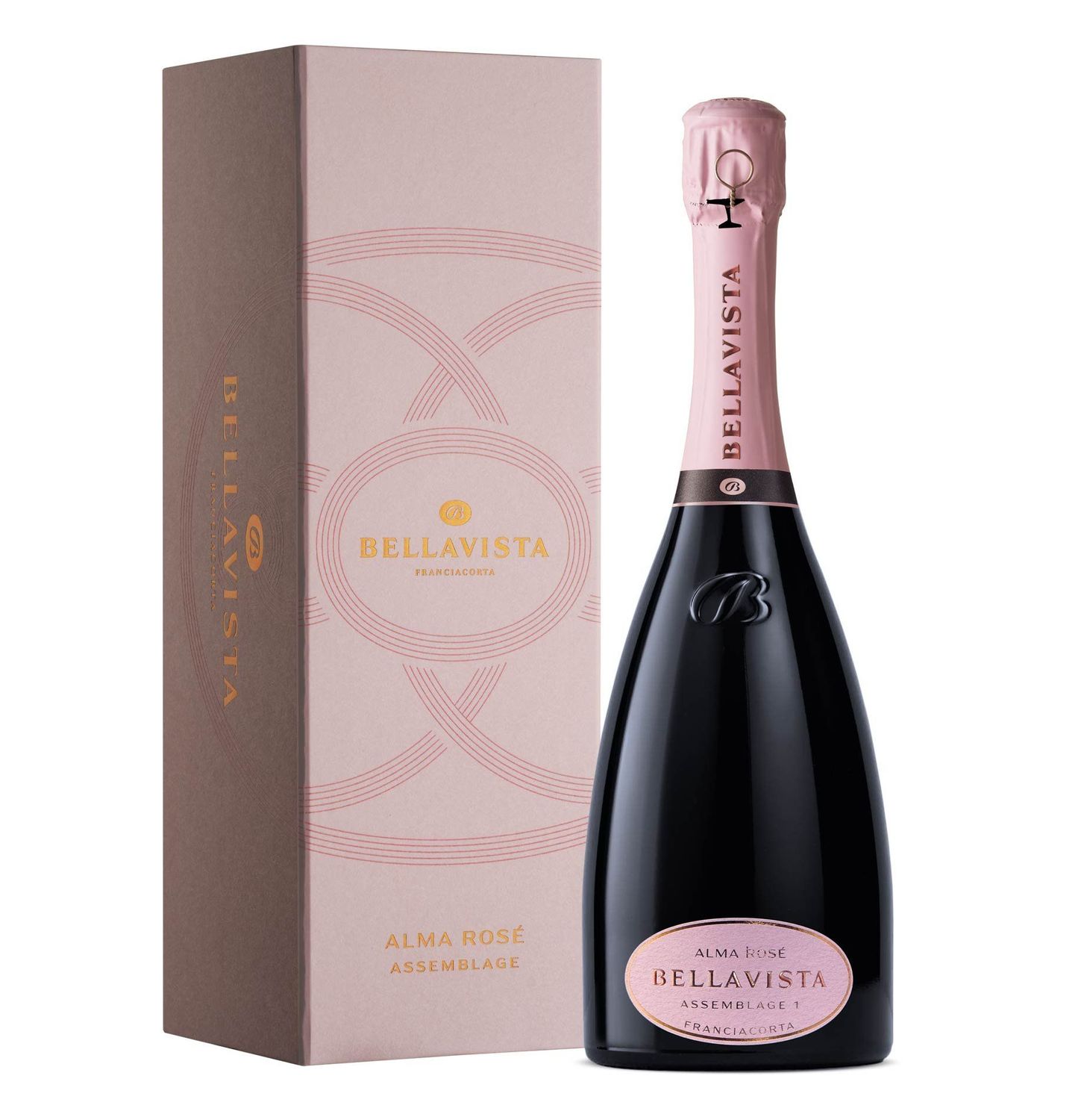 Franciacorta Bellavista Alma Rosè Assemblage 1 Extra Brut 750 ml - vol. 12,5 %