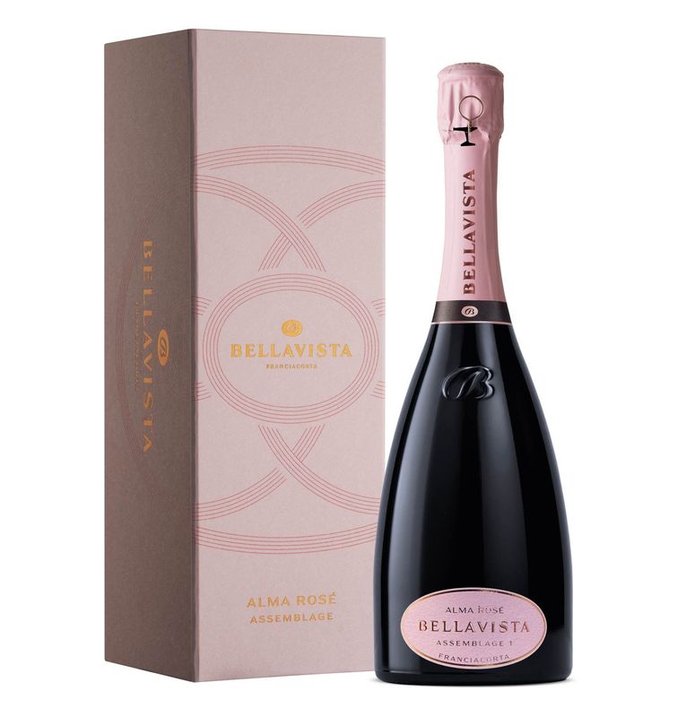 Franciacorta Bellavista Alma Rosè Assemblage 1 Extra Brut 750 ml - vol. 12,5 %