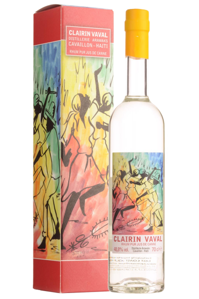 Clairin Vaval Rhum pur jus de canne 2021  Distillerie Arawaks Cavaillon - Haiti 700 ml - vol. 53,3 % ASTUCCIO