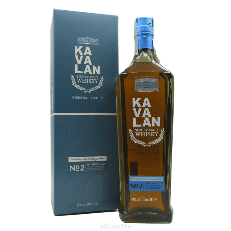 Whisky Select n°2 70cl - Distillery Kavalan astuccio