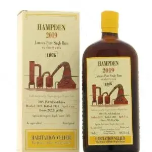 Habitation Velier Hampden LROK 5 YO ex Sherry Cask 2019 HABITATION VELIER CARAIBI 70 cl / 34° astuccio