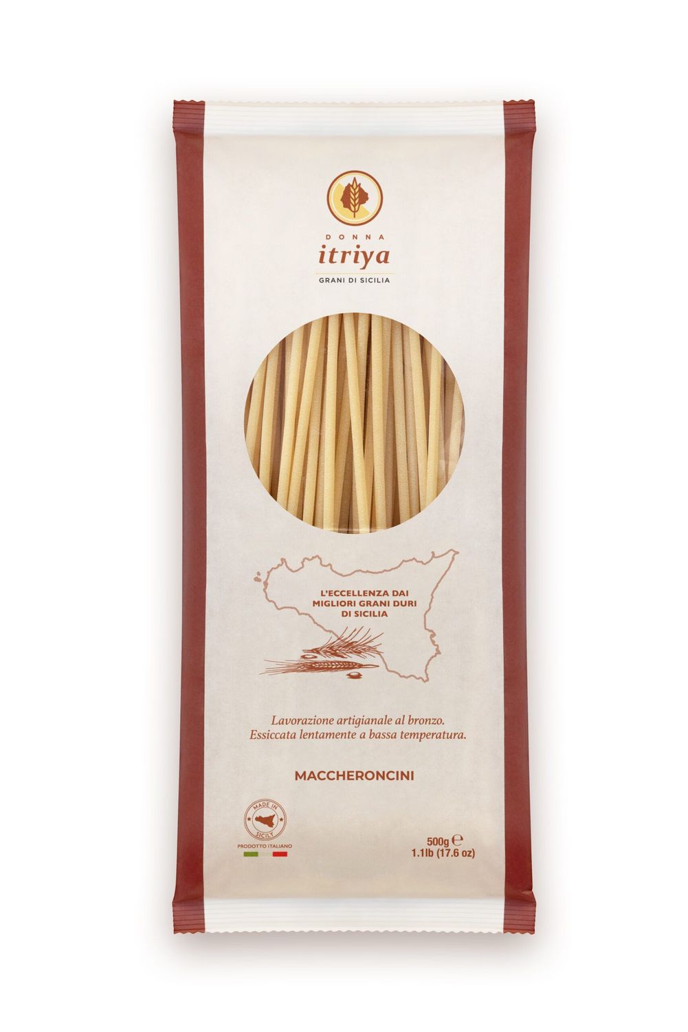 Donna Itriya Grani di Sicilia - Maccheroncini 500 g
