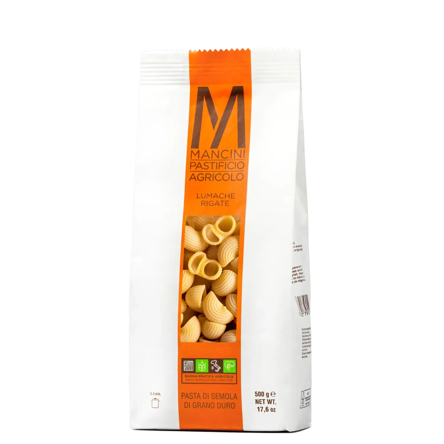 Lumache Rigate 500g - Mancini