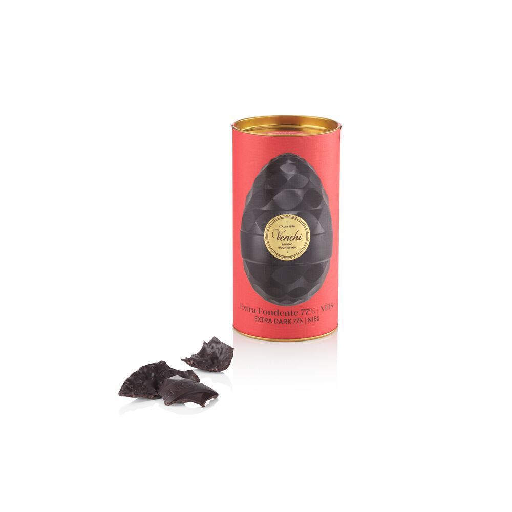 Venchi Extra Fondente Nibs 77 % 150 g Lattina