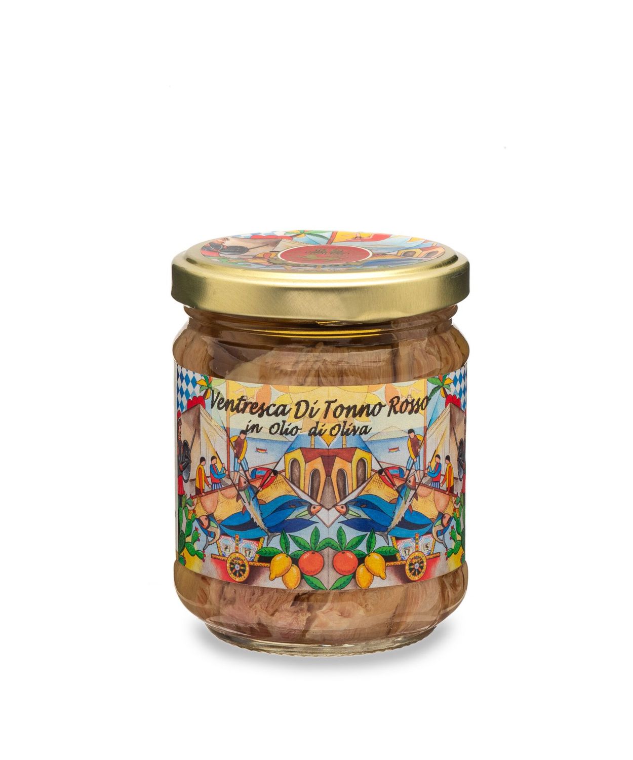 F. Mattina & C. srl - Ventresca di Tonno Rosso in Olio di Oliva – vaso gr.200