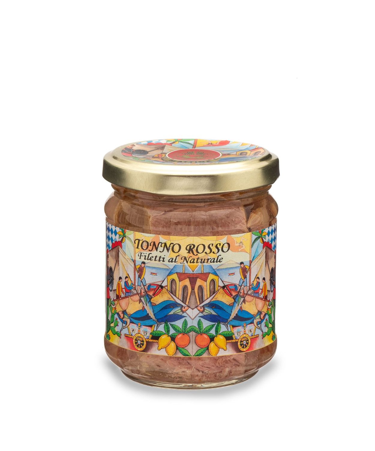 F. Mattina & C. srl - Tonnetto del Mediterraneo al Naturale - vaso gr.200